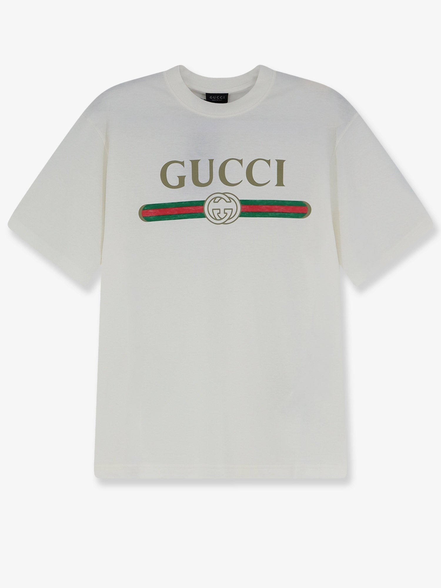 Gucci Women's Cotton and Silk Blend Shirt White