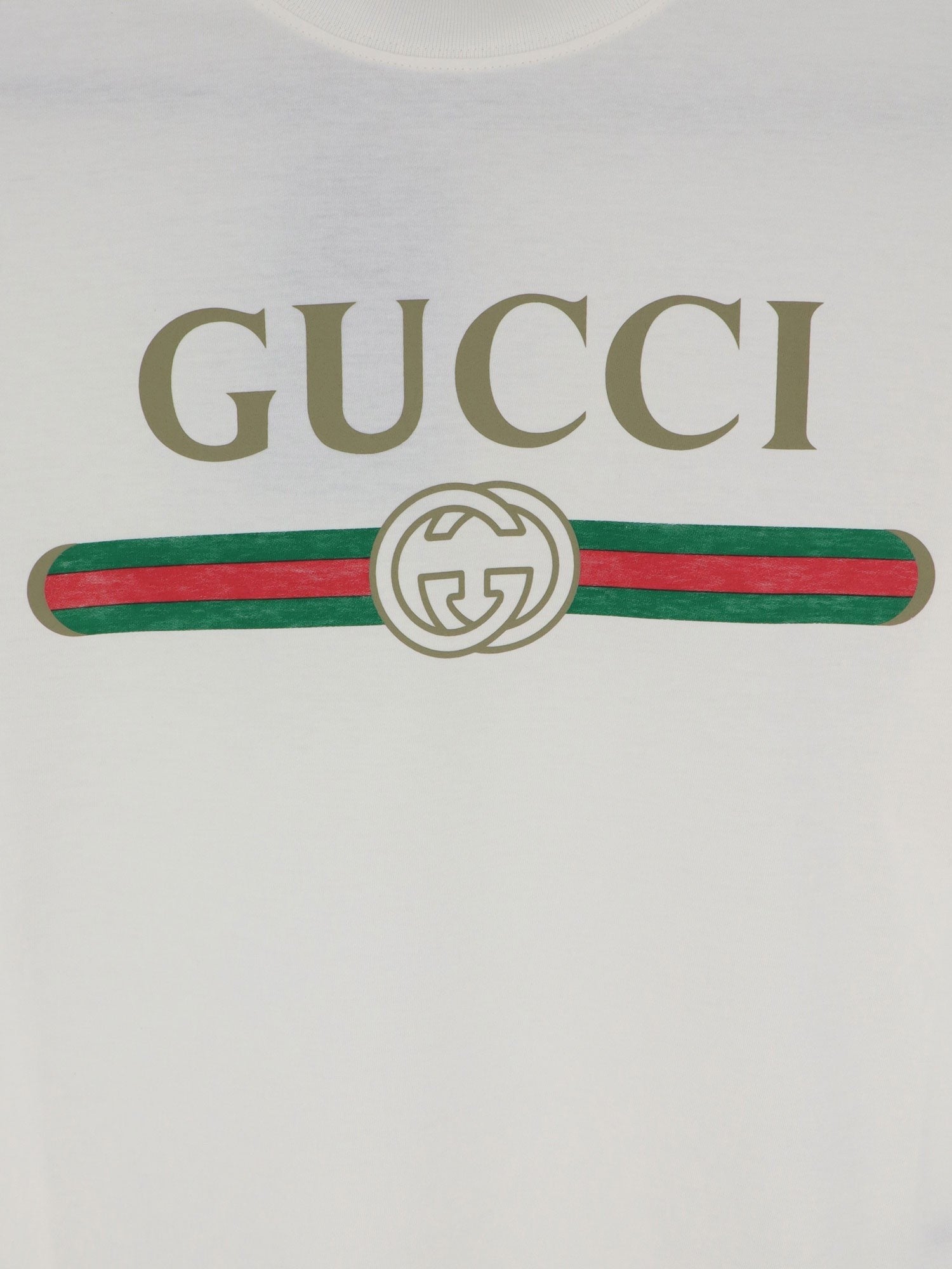 Gucci Women's Cotton and Silk Blend Shirt White