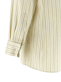 Auralee Cotton and Silk Shirt Gold
