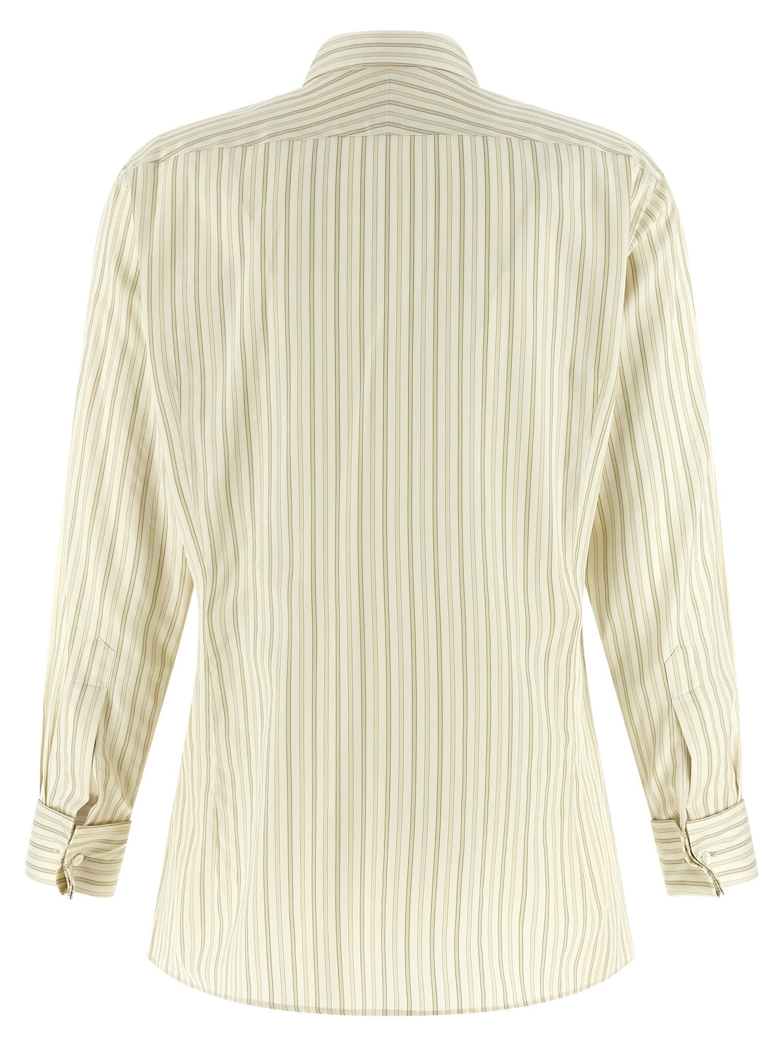 Auralee Cotton and Silk Shirt Gold