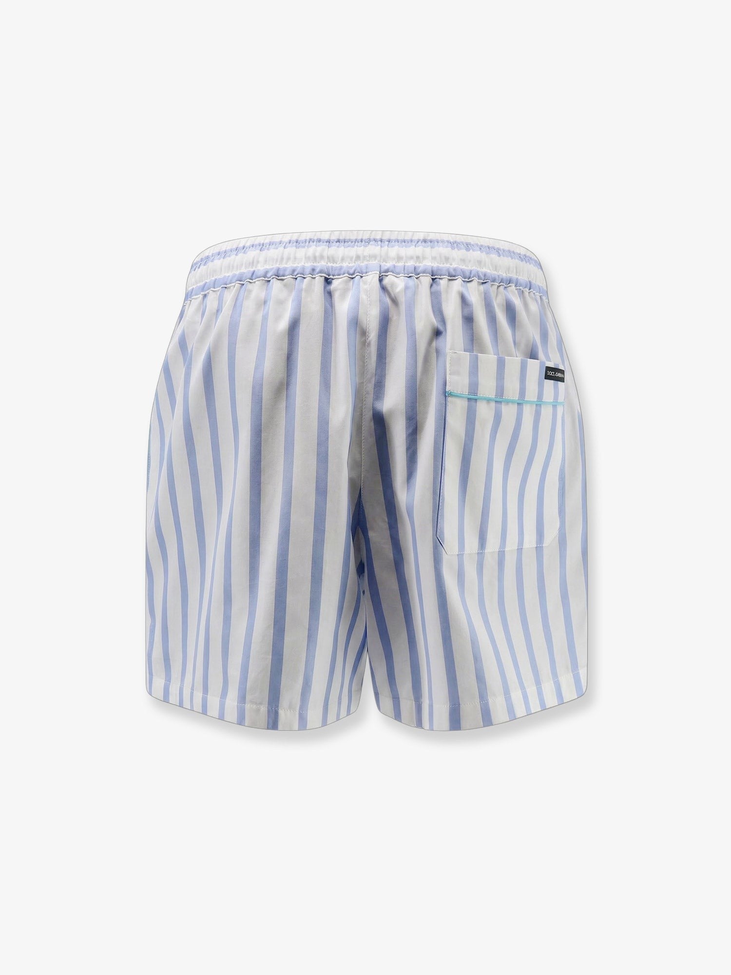 Dolce &amp; Gabbana Women's Striped Bermuda Shorts Blue