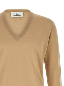 Riviera Project Cotton and Silk Sweater Beige