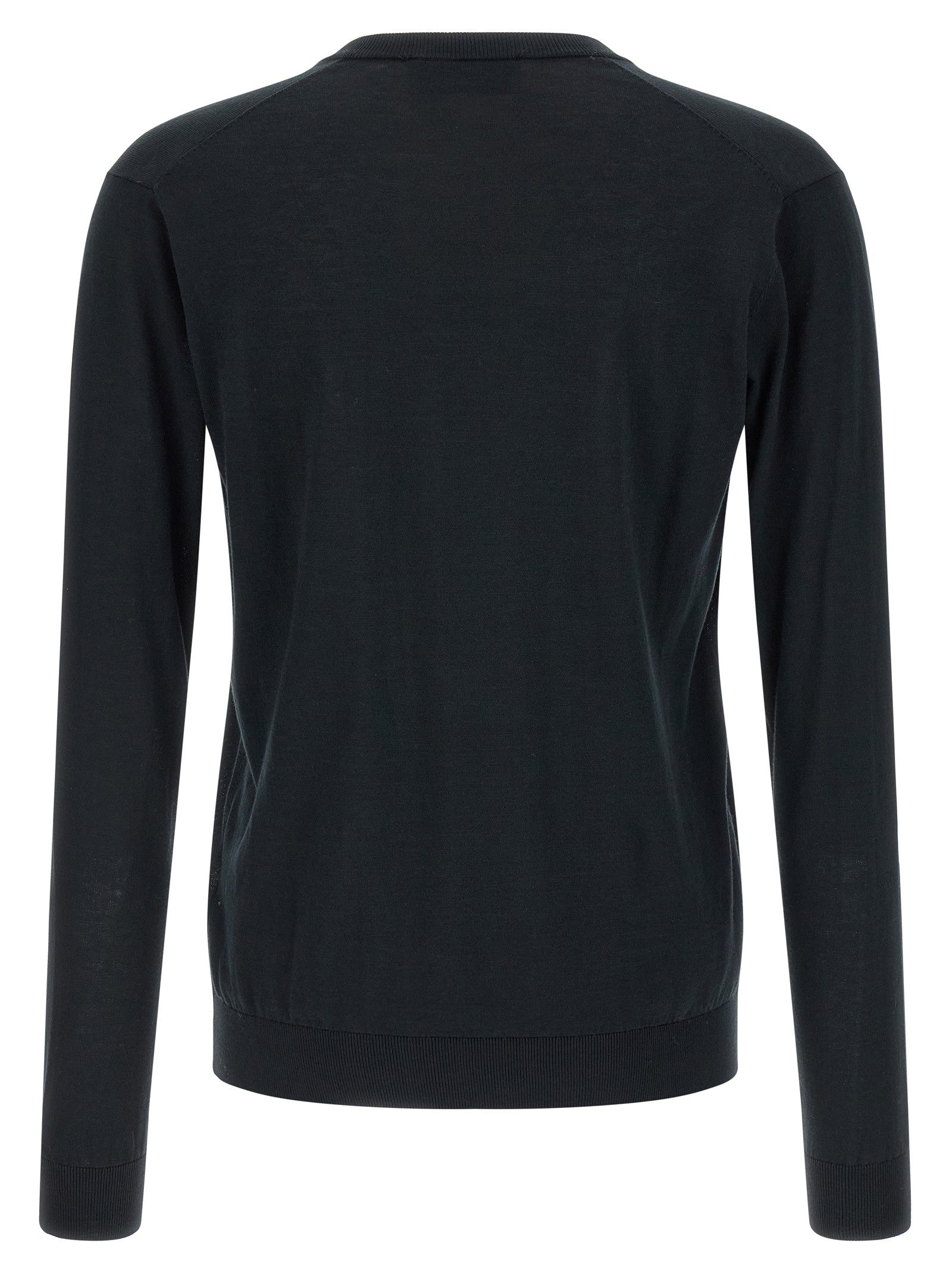 Riviera Project Cotton and Silk Sweater Blue