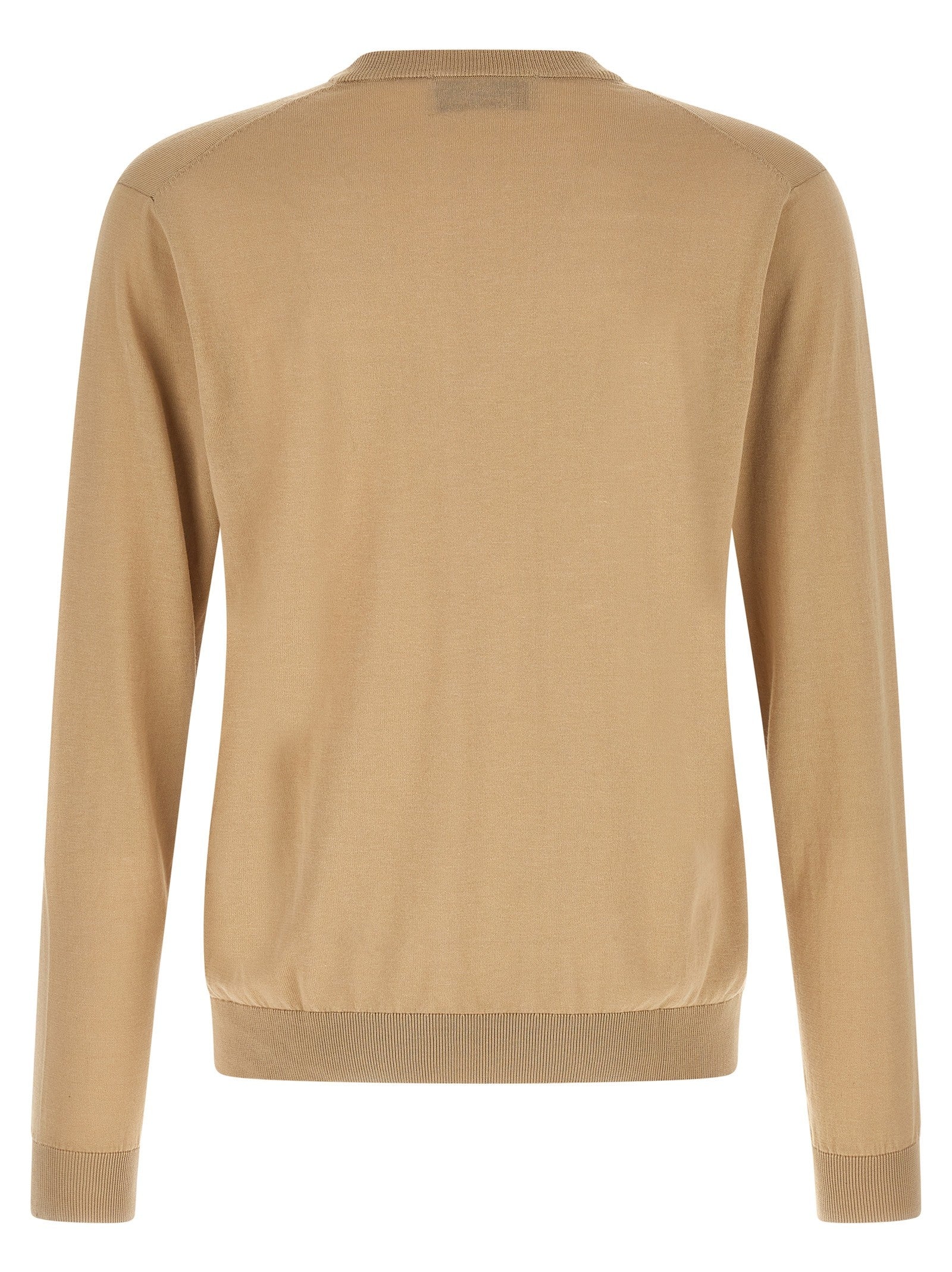 Riviera Project Cotton and Silk Sweater Beige