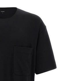 Lemaire Cotton and Silk Shirt Black