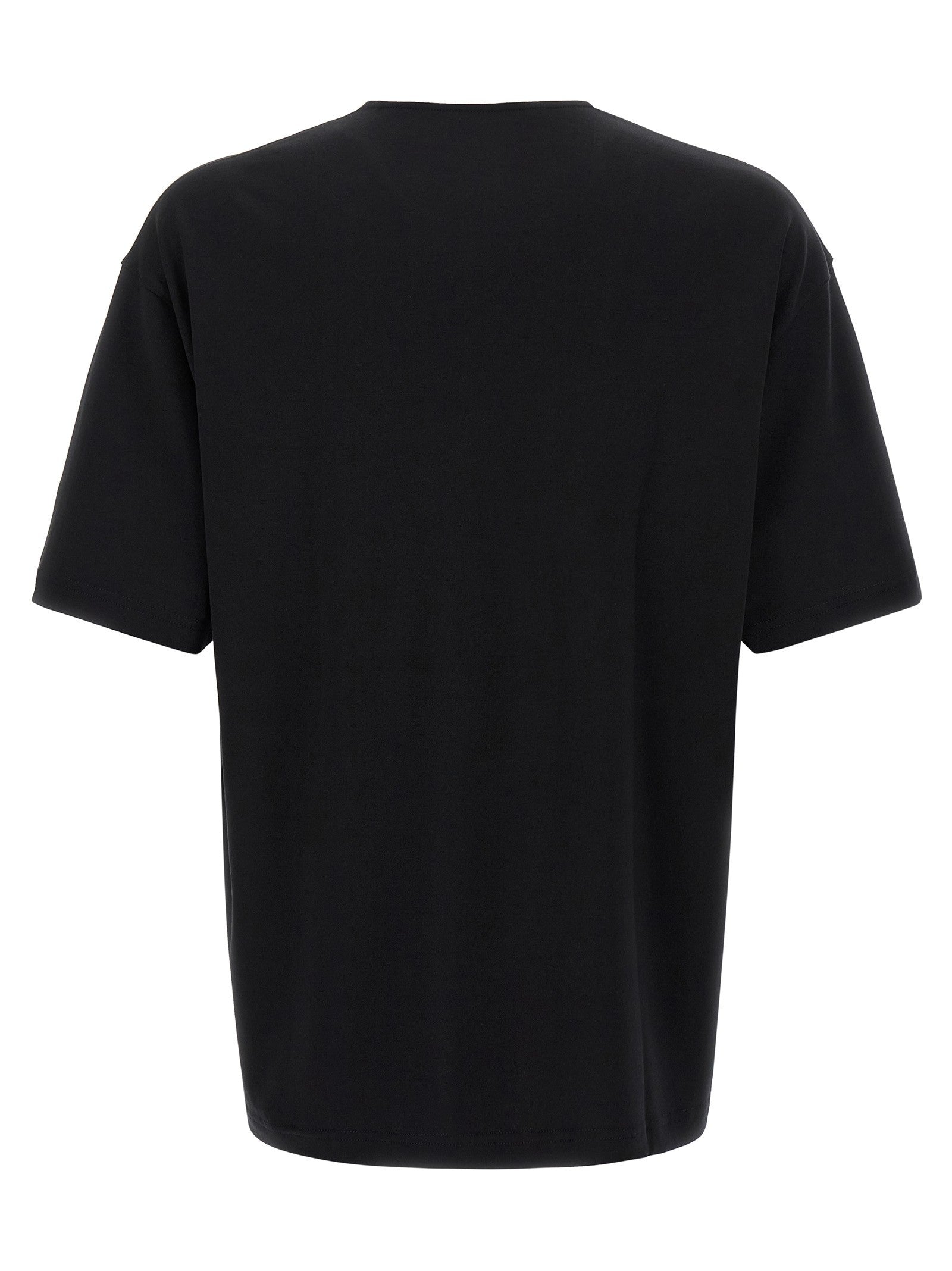 Lemaire Cotton and Silk Shirt Black