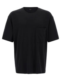 Lemaire Cotton and Silk Shirt Black