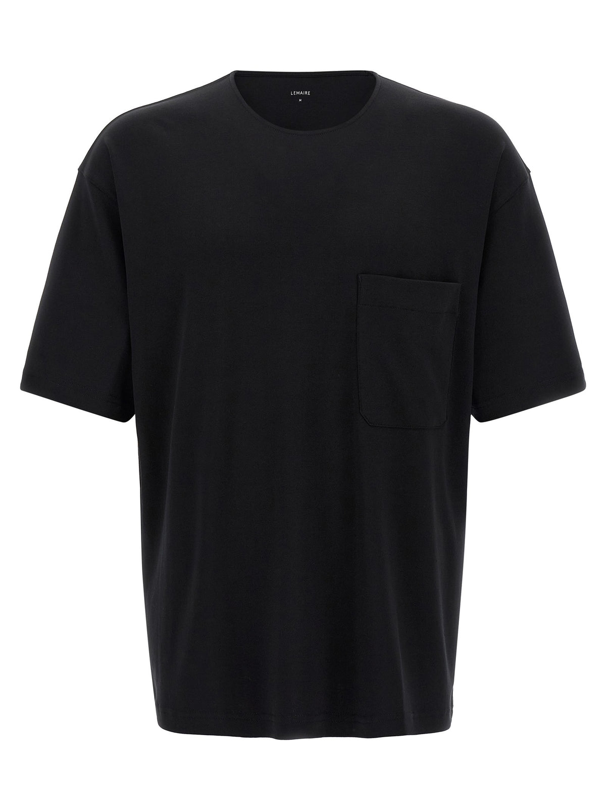 Lemaire Cotton and Silk Shirt Black