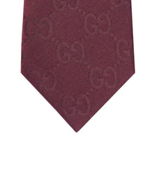 Gucci Men's Cotton and Silk Tie Red