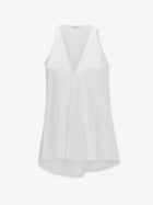 Brunello Cucinelli Women's Cotton and Silk Top White