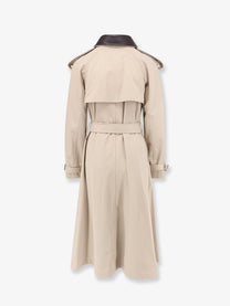 Dior Women's Cotton and Silk Trench Beige