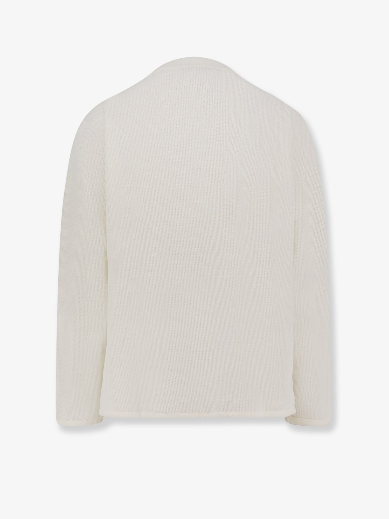 Dior Men's Cotton and Wool Blend Sweater White Dior