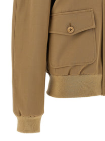 A.P.C Cotton and Wool Jacket Beige
