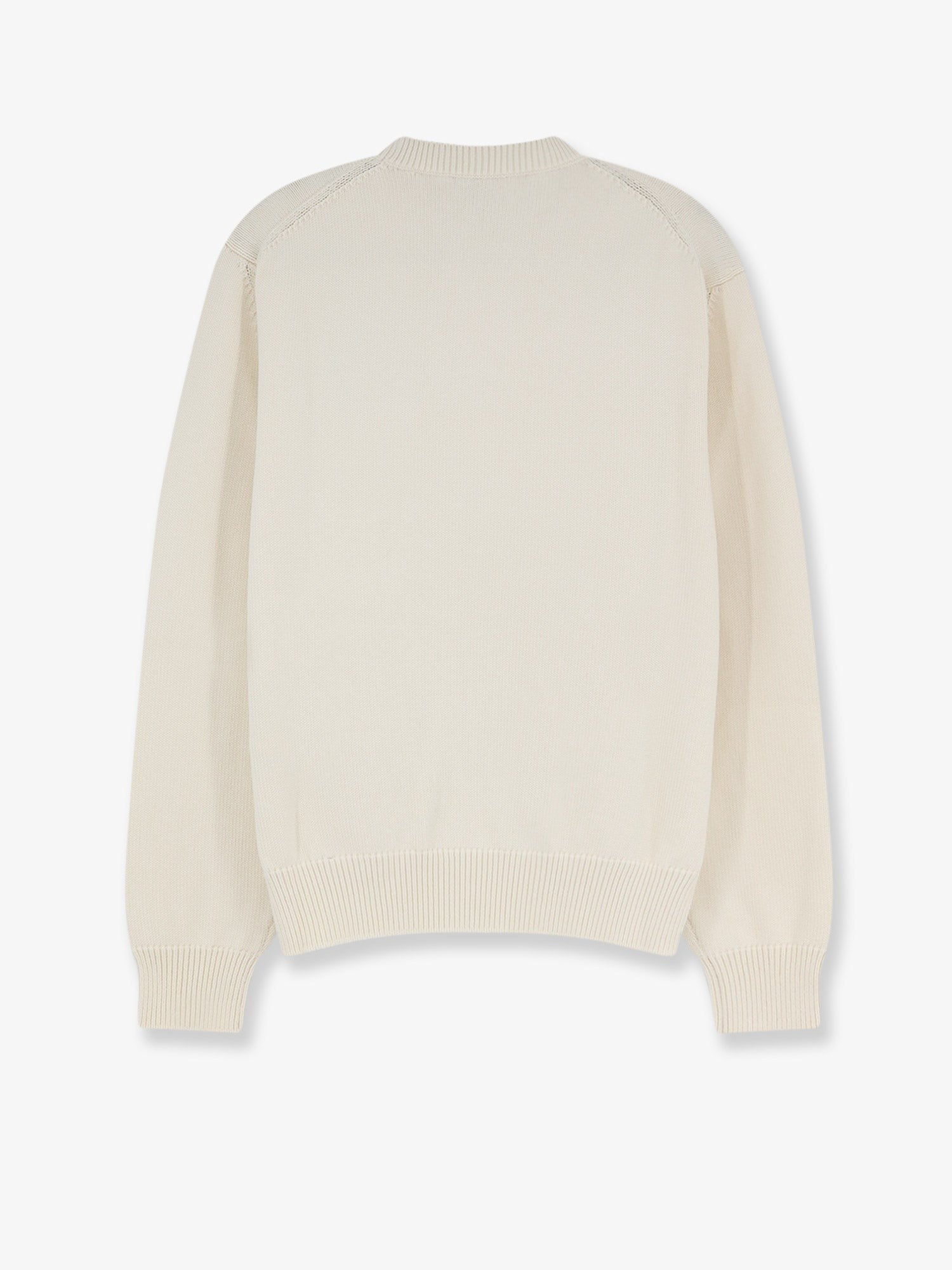 Dior Men's Cotton and Wool Sweater White
