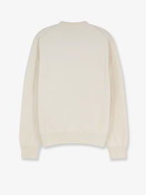Dior Men's Cotton and Wool Sweater White