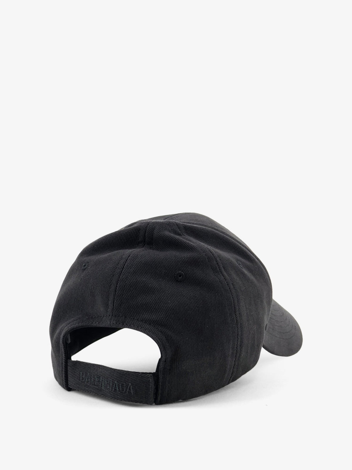 Balenciaga Men's Cotton Baseball Cap Black, view 3