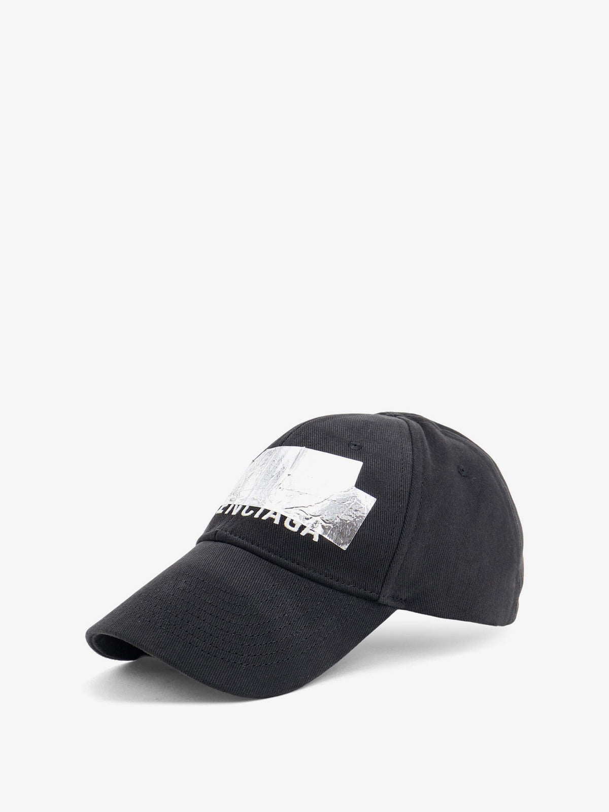Balenciaga Men's Cotton Baseball Cap Black, view 2