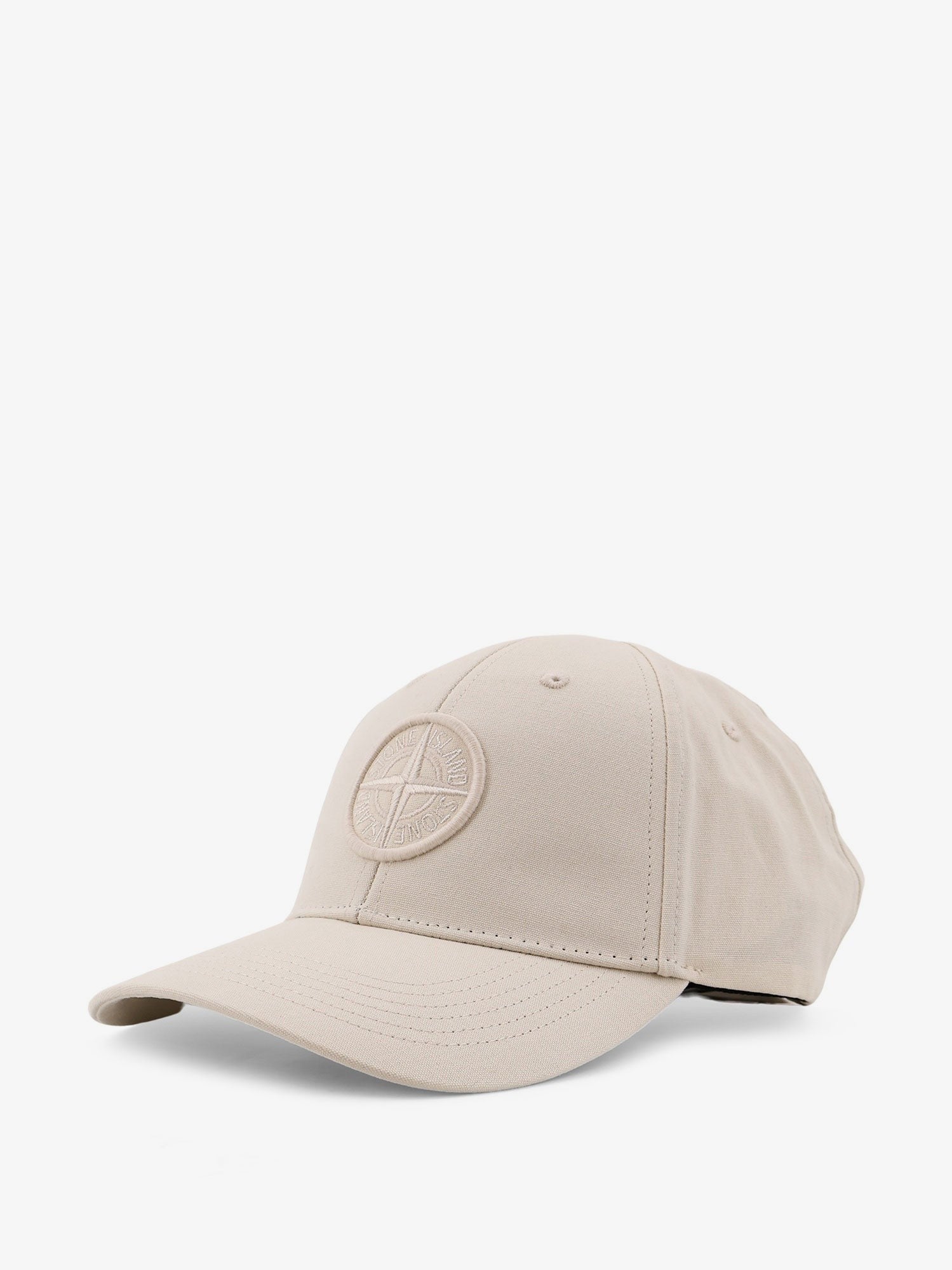 Stone Island Men's Cotton Baseball Cap White