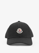 Moncler Men's Cotton Baseball Hat Black