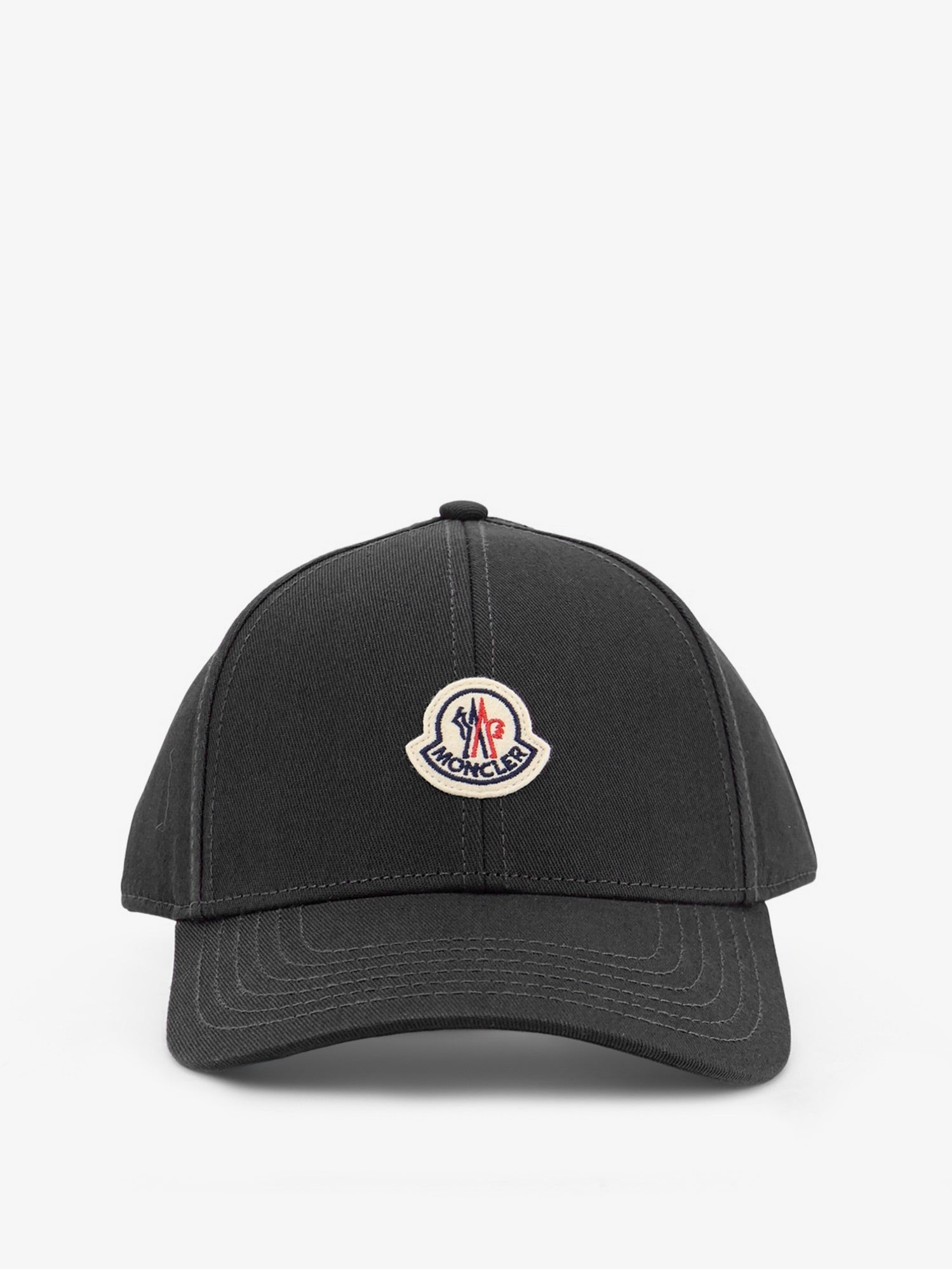 Moncler Men's Cotton Baseball Hat Black