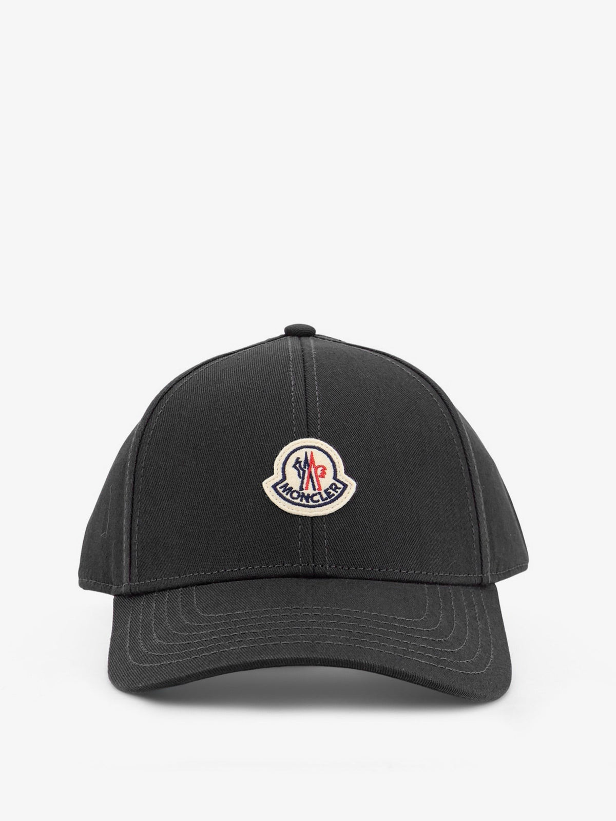 Moncler Men's Cotton Baseball Hat Black
