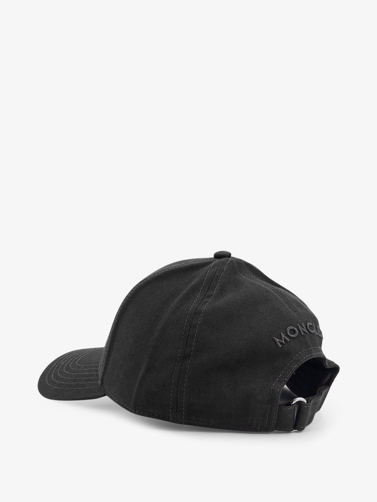 Moncler Men's Cotton Baseball Hat Black