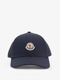 Moncler Men's Cotton Baseball Hat Blue