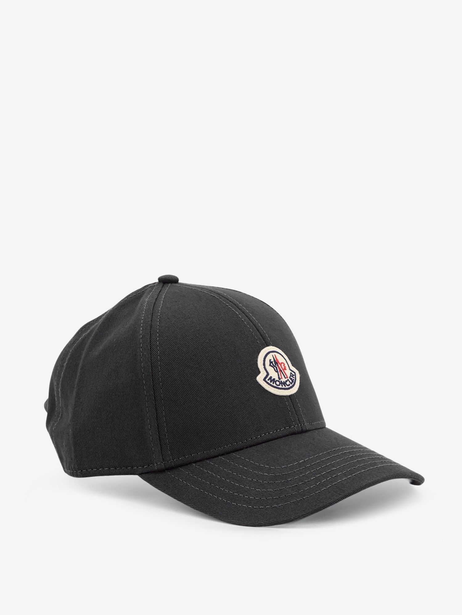 Moncler Men's Cotton Baseball Hat Black