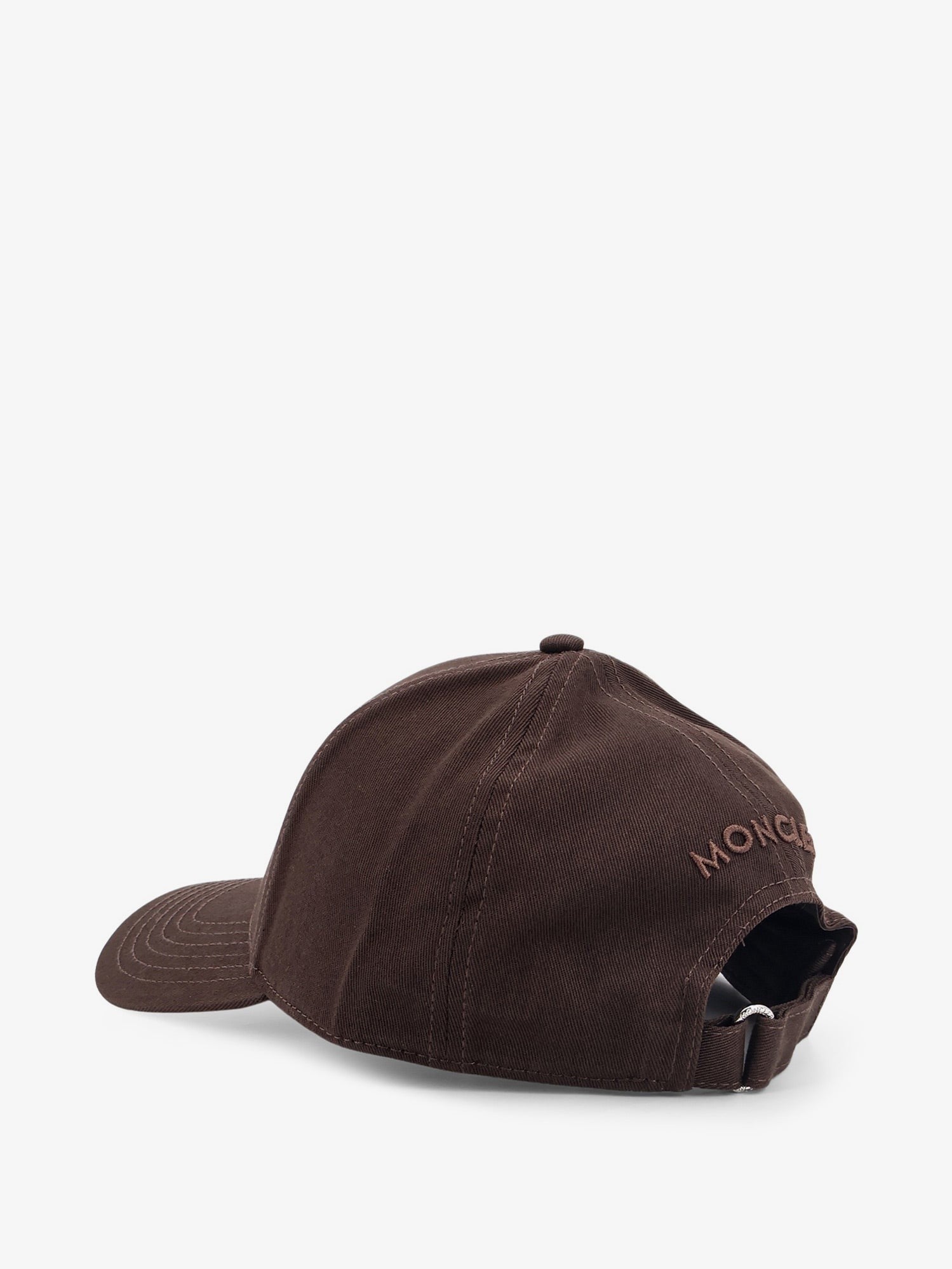 Moncler Men's Cotton Baseball Hat Grey