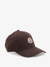 Moncler Men's Cotton Baseball Hat Grey
