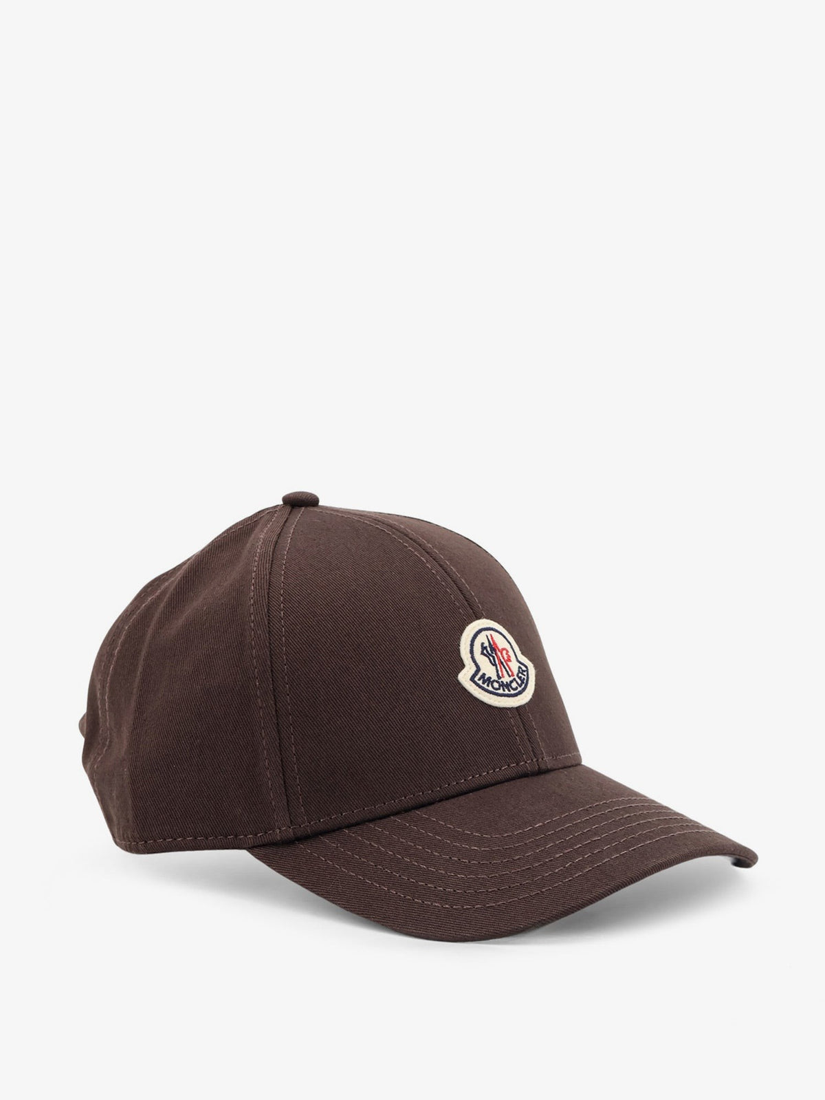 Moncler Men's Cotton Baseball Hat Grey, view 2