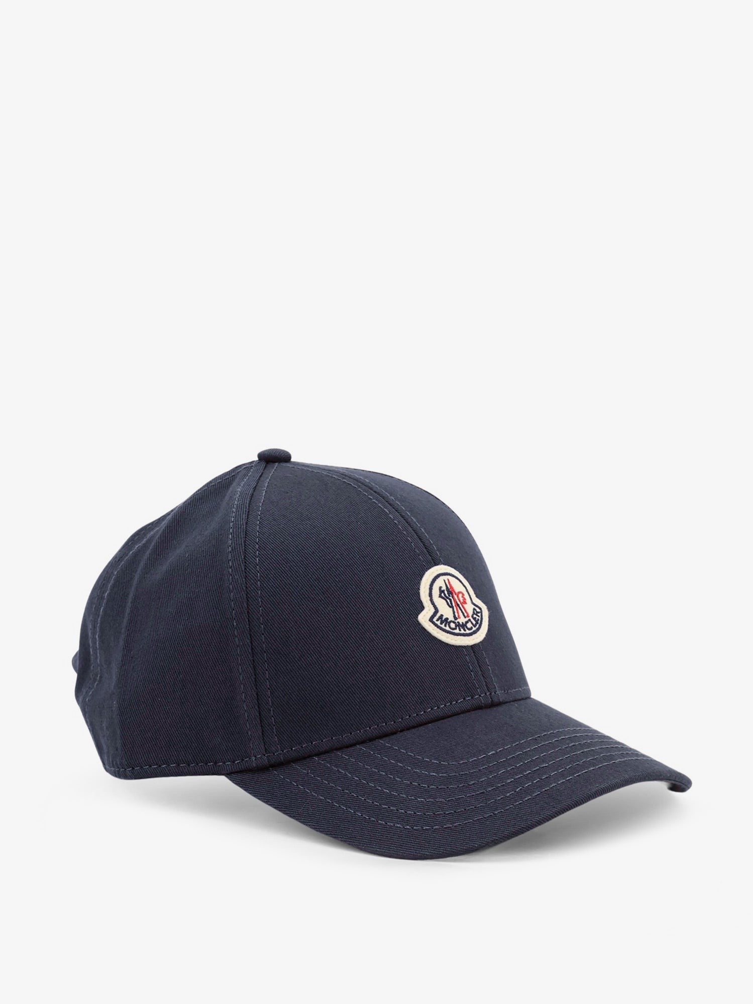 Moncler Men's Cotton Baseball Hat Blue