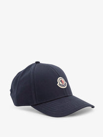 Moncler Men's Cotton Baseball Hat Blue
