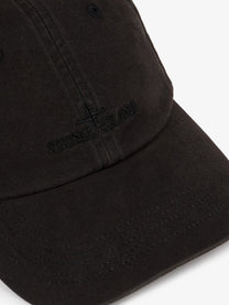 Stone Island Men's Cotton Baseball Hat Black