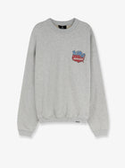 Represent Men's Cotton Beach Boys Americas Band Sweater Grey