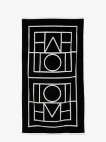 Toteme Women's Beach Towel Monogram Black