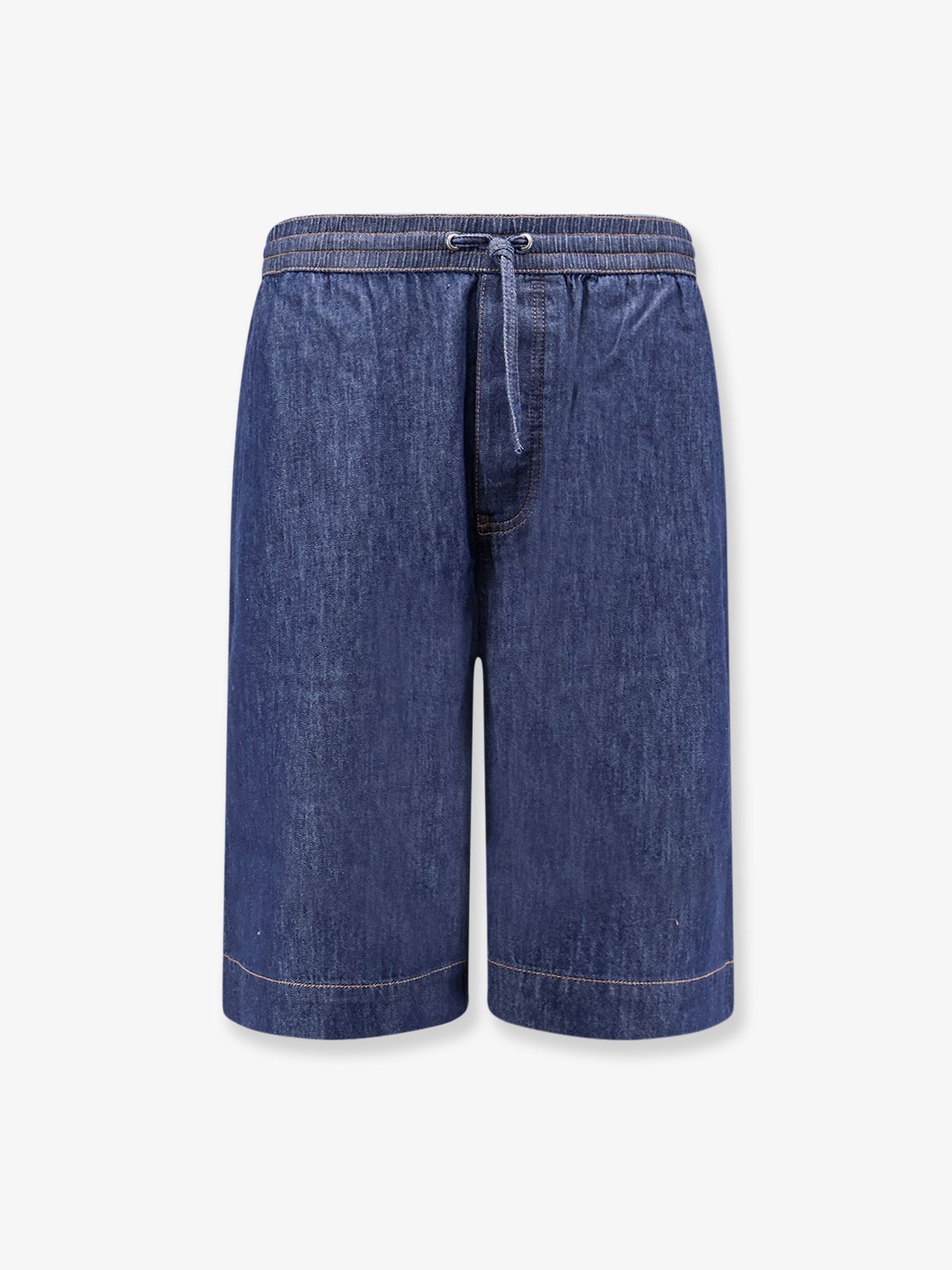 Loewe Men's Cotton Bermuda Shorts Blue