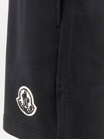 Moncler Men's Cotton Bermuda Shorts Black