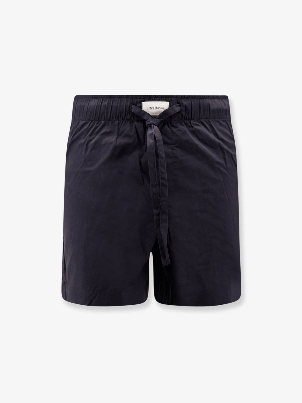Entire Studios Unisex Cotton Bermuda Shorts Black