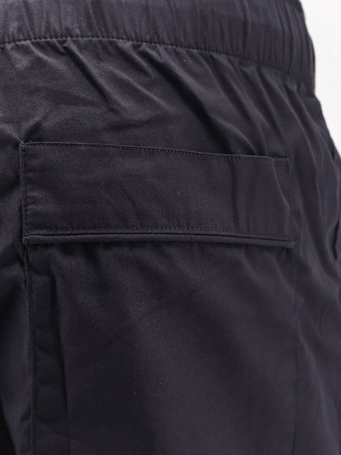 Entire Studios Unisex Cotton Bermuda Shorts Black