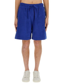 Burberry Men's Cotton Bermuda Shorts Blue