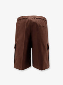 Hevò Men's Cotton Bermuda Shorts Brown