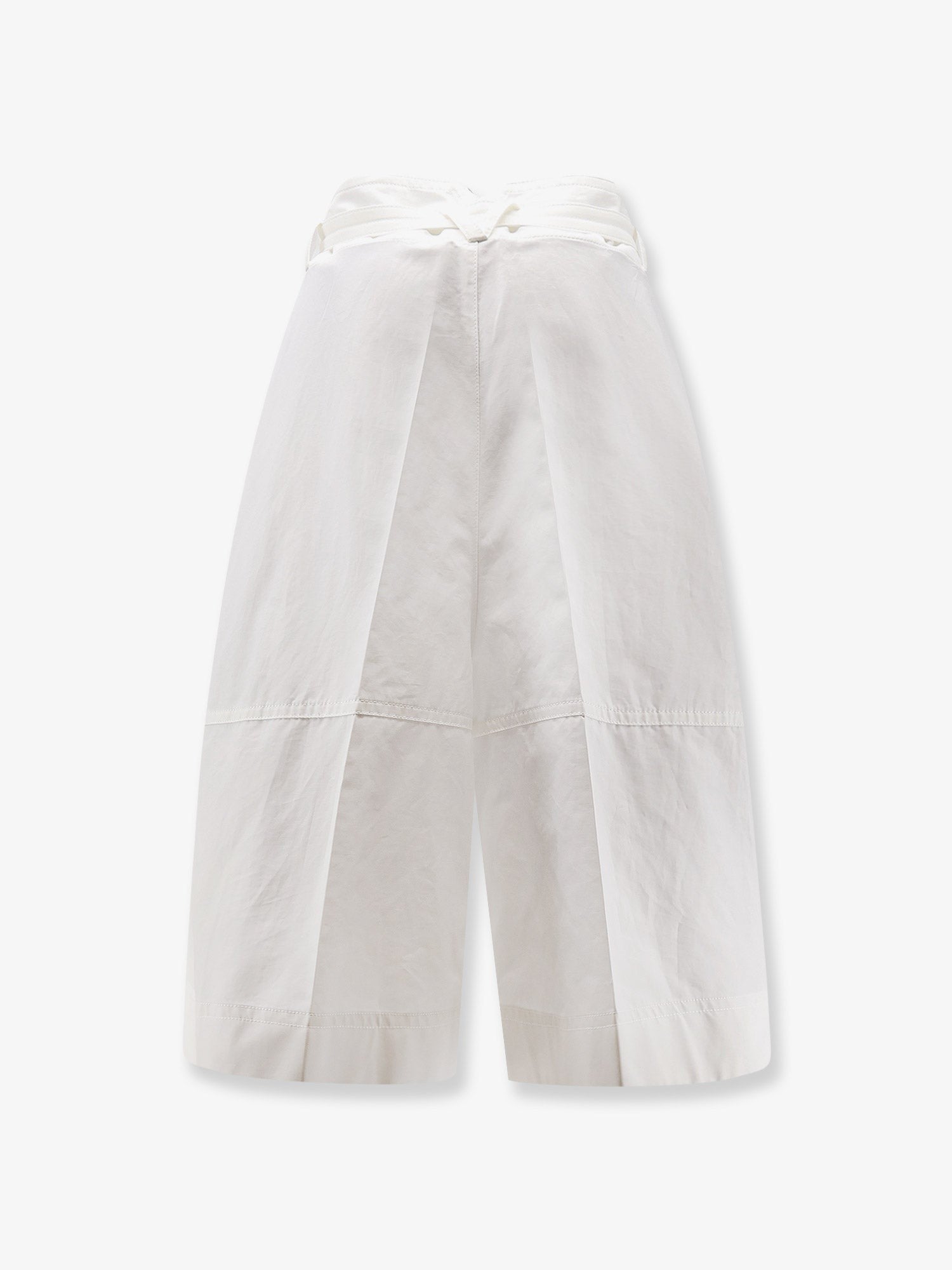 Bottega Veneta Women's Cotton Bermuda Shorts White