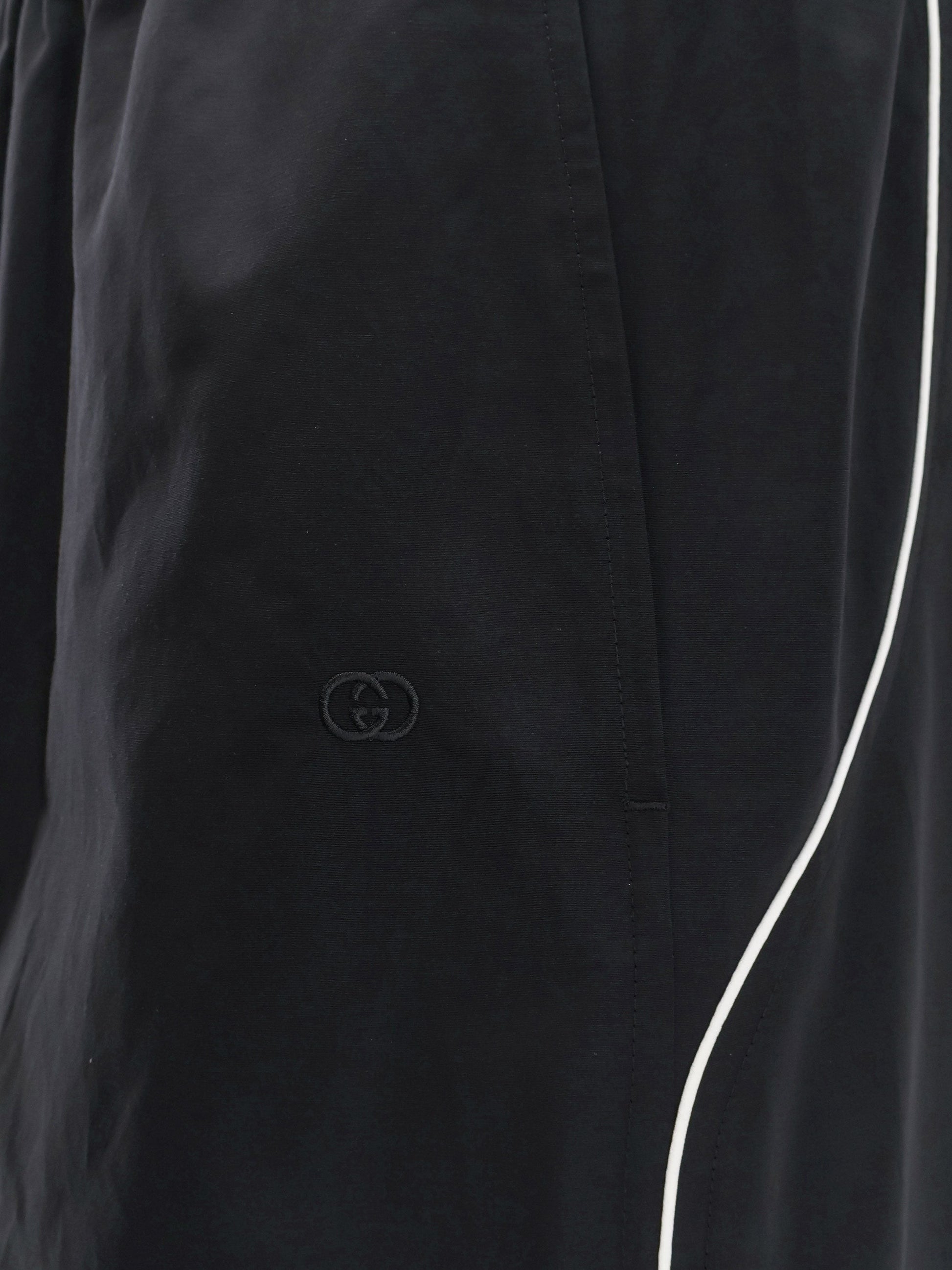 Gucci Men's Cotton Bermuda Shorts Black