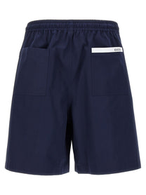 Gucci Cotton Bermuda Shorts Blue