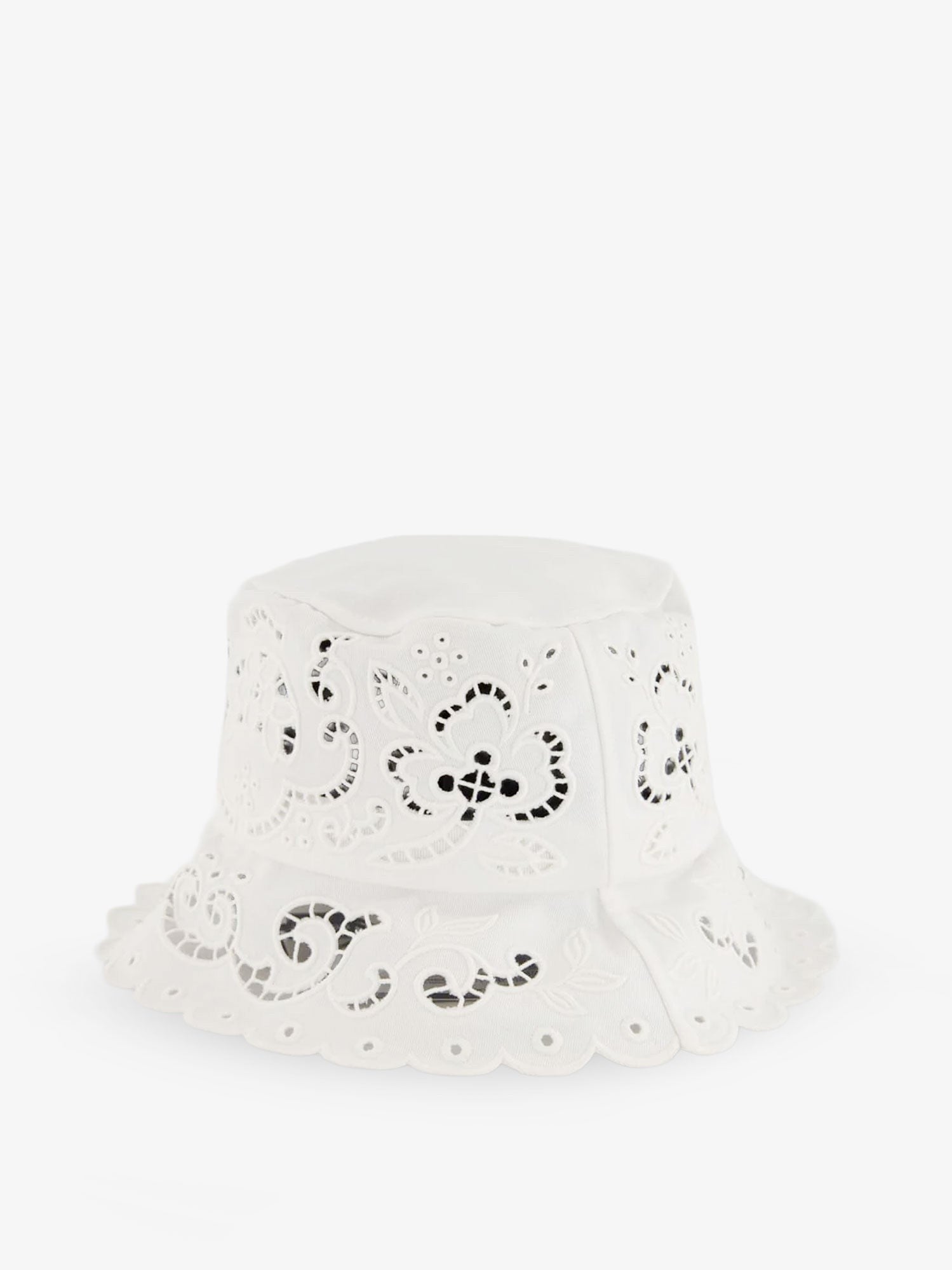 Dolce &amp; Gabbana Women's Cotton Blend Bucket Hat White