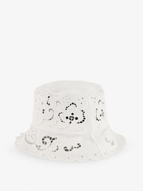 Dolce &amp; Gabbana Women's Cotton Blend Bucket Hat White