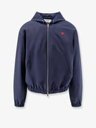 Celine Men's Cotton Blend Hooded Jacket OVERSEAS