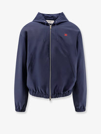Celine Men's Cotton Blend Hooded Jacket OVERSEAS