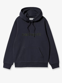 Carhartt Wip Men's Cotton Blend Hoodie Blue